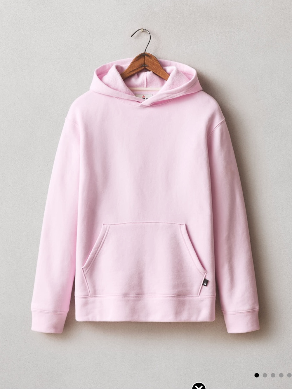 American Giant Women's Midweight Pullover Medium NWT PIROUETTE Pink